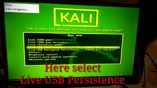 How to Install Kali Linux on pen drive live usb persistence kali linux [upl. by Carlin]