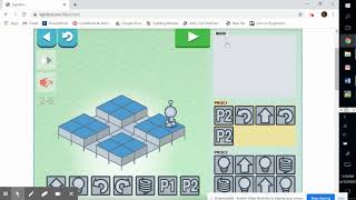 Lightbot Level 26 Solution  Coding Games [upl. by Warfourd]