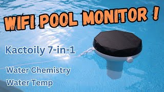 WiFi POOL MONITOR by Kactoily  pH Chlorine ORP Temp EC Salinity and TDS [upl. by Fricke]