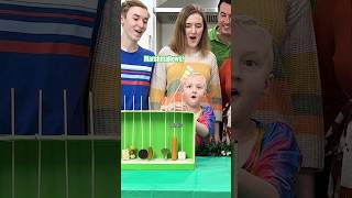 Chocolate Fountain Surprise Challenge 🍀🍫🍀  Ballinger Family stpatricksday challenge [upl. by Arehsat]