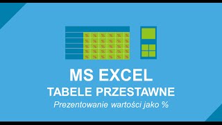 MS Excel  pokazanie wartości w tabeli przestawnej jako [upl. by Amethist]