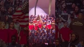 Karys Choir Concert Honoring Veterans and America BEST FLAG WAVER EVER 11122024 [upl. by Yanahc]