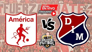 América 1 vs Medellín 0  Fecha 14  Liga Betplay II 2024 [upl. by Aihsenyt]