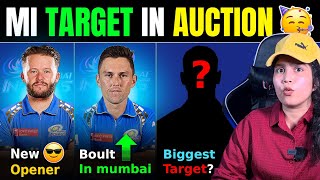 Mumbai Indians Will Target These 9 Players in IPL 2025 Action  Mi Target Players 2025  Mi Retained [upl. by Faden675]