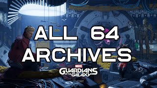 Guardians Of The Galaxy  All 64 Archives  The Rift amp Collectors Emporium Archives [upl. by Llehcsreh]