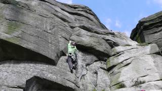 Climbing Paucity Stanage Edge [upl. by Awram]