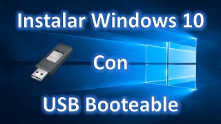 👨‍💻 Informática  Instalar Windows 10 con USB Booteable  2022  ✅ [upl. by Aseefan]