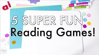 5 Super Fun Reading Games that Create Instant Engagement [upl. by Atinev]