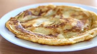 Veganer Pfannkuchen mit einfachen Zutaten  Affenstark vegan [upl. by Nylra]