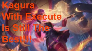 End Season Game  Kagura Gameplay With Execute  The Playmaker MLBB  mobilelegends [upl. by Kurtz]