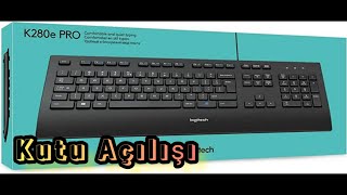 Klaviye Logitech K280 e Kutu Açılışı [upl. by Borgeson]