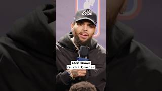 Chris Brown calls out Quavo 😳 [upl. by Kcirret]