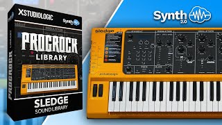 PROGROCK LIBRARY  STUDIOLOGIC SLEDGE 12  SOUND BANK [upl. by Ytsirhk924]