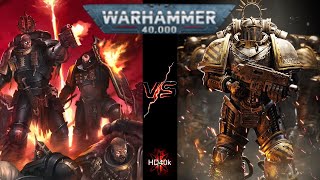 Deathwatch Vs Iron Warriors Chaos Space Marines Warhammer 40k 2000 Point Battle Report [upl. by Kalfas]