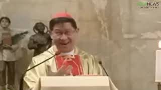 Cardinal Tagles advice to parents and married couples [upl. by Olegnad]