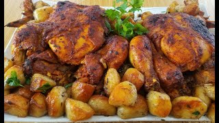 Recette de Poulet Rôti au Four inratable Bonne Marinade [upl. by Eelarol]