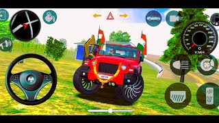 Dollar Song Modified Mahindr Red 😈 Indian Cars Simulator 3D  Android Gameplay [upl. by Oremor755]