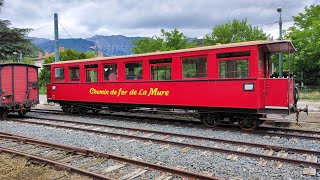 Train de la Mure journée du Patrimoine 2023 à St Georges de Commiers [upl. by Wyatt]