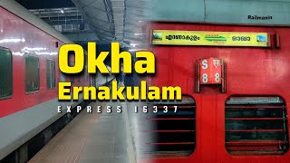 Okha  Ernakulam express  Train journey  Sleeper class [upl. by Johst223]