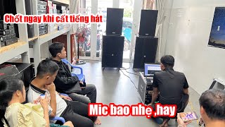 DÀN ÂM THANH CHỐT NGAY KHI CẦM MICRO LÊN GIÁ RẤT TỐT MN3090 LH 0932669768 [upl. by Anattar849]