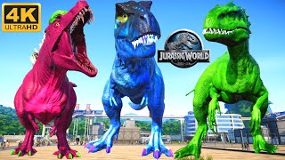 Spinosaurus Tyrannosaurus vs Triceratops EVOLUTIONOF GODZILLA Dogs Dinosaurs Jurassic Disappeared [upl. by Whyte]