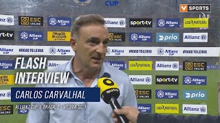 Carlos Carvalhal quotResultado podia ter sido mais dilatadoquot [upl. by Toscano13]