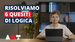 Esercitazioni TOLC 6 esercizi di logica per il test medicina [upl. by Ynneg130]