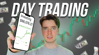 I Tried Day Trading for 1 Week Complete Beginner [upl. by Fai201]