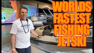 Latest 2025 SeaDoo FISHPRO Apex 300 horsepower fishing weapon full walk around with Andrew Hill [upl. by Olivie]