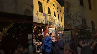 Pure 30 sec of Christmas Market in Vienna with Bells ringing [upl. by Airec]