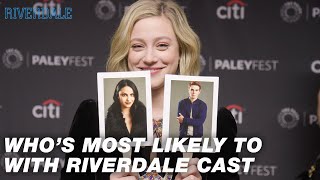 Riverdale Cast Plays Whos Most Likely To [upl. by Anigroeg546]