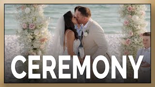 The Henderson Resort Wedding Ceremony in Destin FL  Jennifer  Brian  Destination Wedding Vid [upl. by Ainessej]