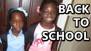 First Day Of School 20142015  August 30th 2014  DNVlogsLife [upl. by Annaear847]