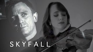 SKYFALL  Adele James Bond Soundtrack  violin cover [upl. by Elimaj]