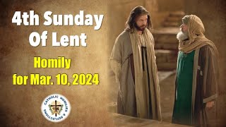 Fourth Sunday of Lent Homily March 10 2024 [upl. by Nohsav]