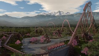 Sakura Intamin Mega Coaster  POV [upl. by Ecirtnahs]