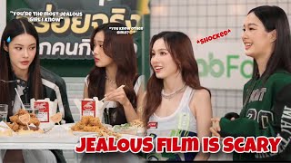 ENGSUB NAMTANFILM x MILKLOVE JEALOUS AND SWEET MOMENTS during Grab Thumbs Up  FULL INTERVIEW [upl. by Aylmer]