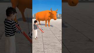 The cow mascot vibrato assistant placedon the football field is popular  Cow Satisfying Video [upl. by Etterual]