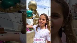 Famous Statue in St Tropez France travelvlog topratedchannel [upl. by Essam]