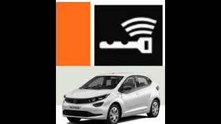 Key not detecting warning light on tata Altroz Tigor Nexon Tiago Tigore Harrier car  Hindi [upl. by Naahsar]