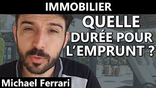 Immobilier  quelle durée pour lemprunt   Esprit Riche [upl. by Terrijo908]