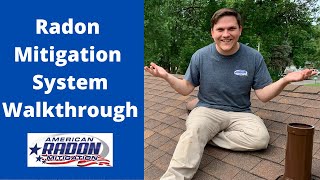 Radon Mitigation System Walkthrough [upl. by Schaefer238]