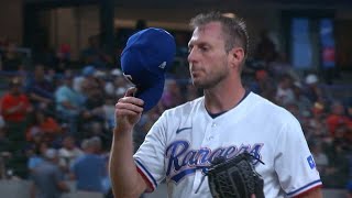 Max Scherzer Gets KILLED In Must Win Game Verlander vs Scherzer Duel Rangers  Astros [upl. by Nanreik]