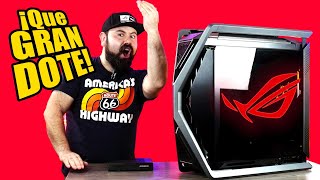 ¿Más Grande es Mejor Explorando la ENORMICIDAD del Gabinete ROG Hyperion GR701de ASUS DrogaDigital [upl. by Ttegirb]