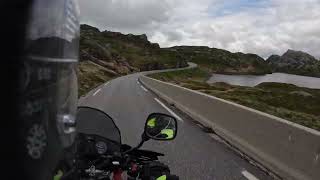 Timelapse Lysebotn Norway Road leading to and down to and up from Lysebotn [upl. by Ykcir229]