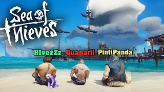 DENİZLERDE SAVAŞ  Sea of Thieves ft pintipandaYT H1vezZz [upl. by Ulrick813]