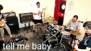 TELL ME BABY red hot chili peppers band cover [upl. by Conard]