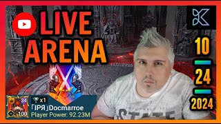 Raid Shadow Legends  Live Arena TOP 1 IPR DocMarroe  Halloween packs when [upl. by Manda]