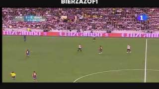 Athletic Bilbao VS Barcelona 11 Goal Yaya Toure Copa Del Rey [upl. by Avot]