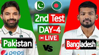 Ban vs Pak live match today  Bangladesh vs Pakistan Live Score  4th Day [upl. by Alyak]